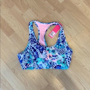 NWT Teegan Sports Bra Wave After Wave M